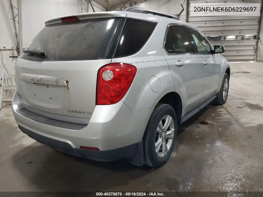 2013 Chevrolet Equinox 2Lt VIN: 2GNFLNEK6D6229697 Lot: 40378870