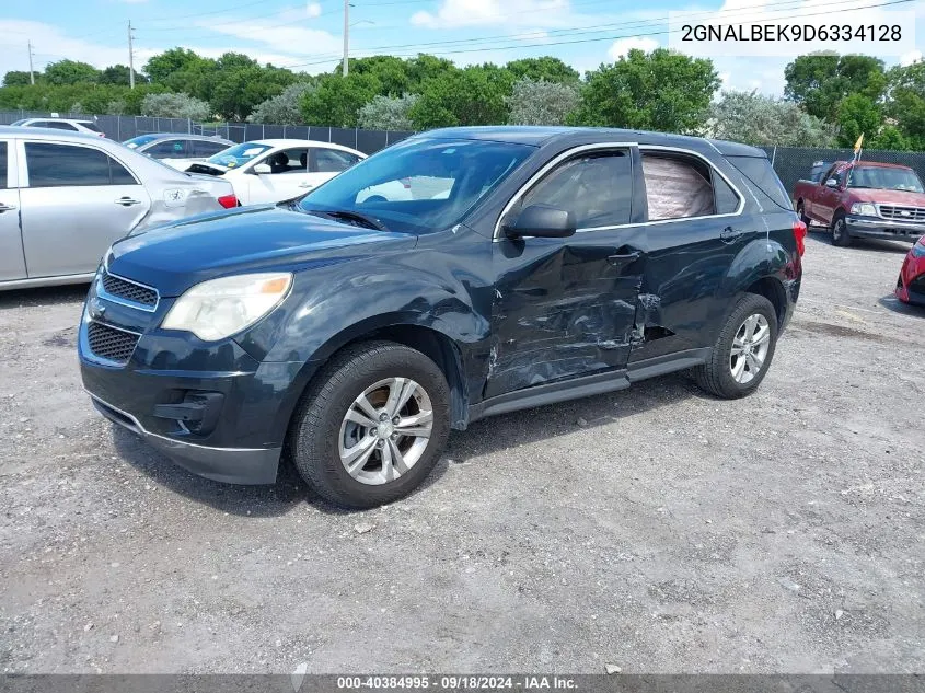 2GNALBEK9D6334128 2013 Chevrolet Equinox Ls