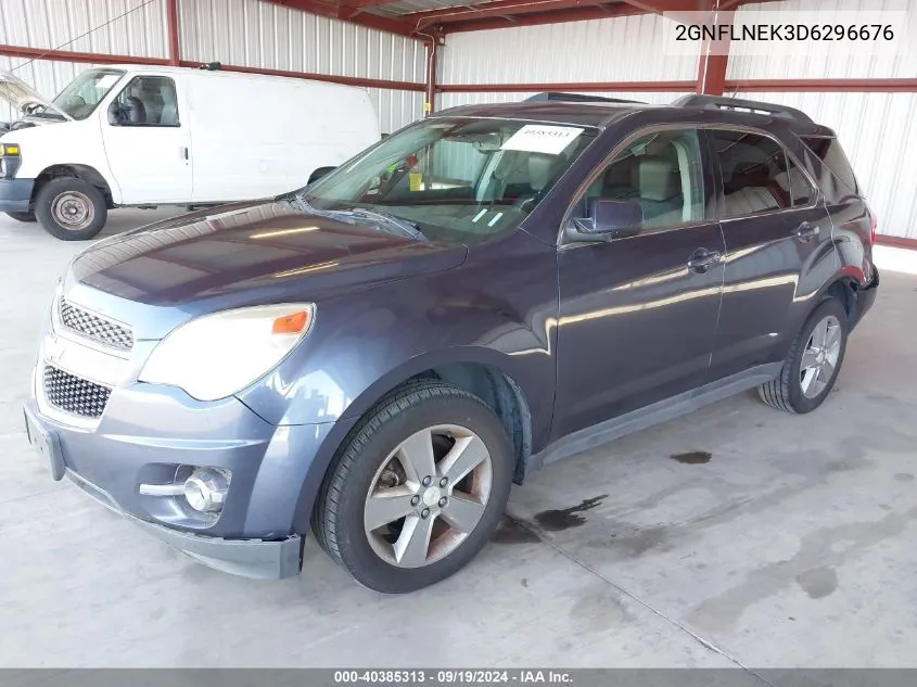 2GNFLNEK3D6296676 2013 Chevrolet Equinox 2Lt