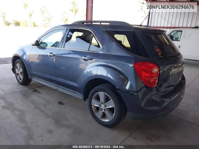 2GNFLNEK3D6296676 2013 Chevrolet Equinox 2Lt