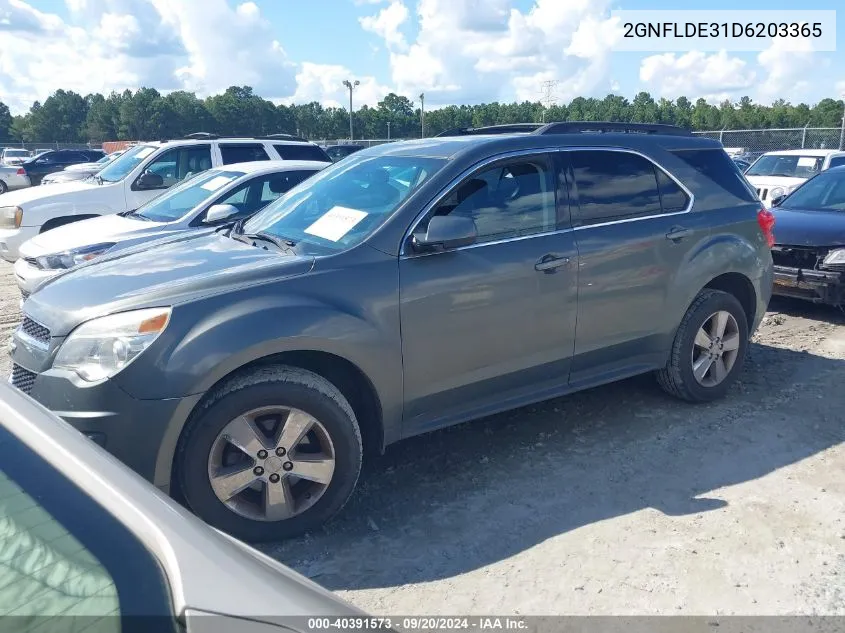 2GNFLDE31D6203365 2013 Chevrolet Equinox 1Lt