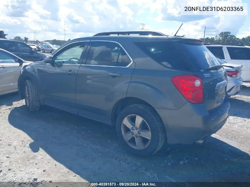 2GNFLDE31D6203365 2013 Chevrolet Equinox 1Lt