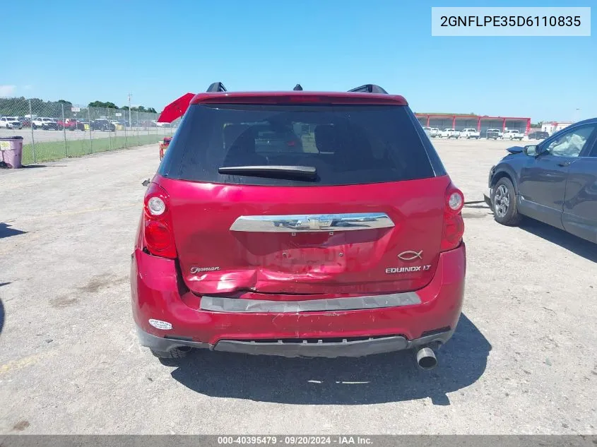 2GNFLPE35D6110835 2013 Chevrolet Equinox 2Lt