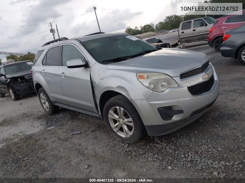 1GNFLEEK5DZ124752 2013 Chevrolet Equinox 1Lt