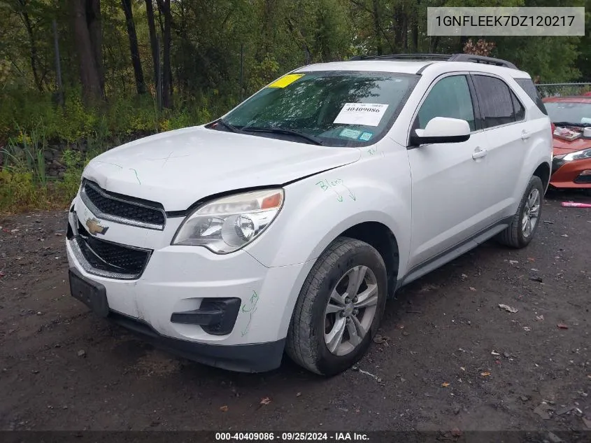 1GNFLEEK7DZ120217 2013 Chevrolet Equinox 1Lt