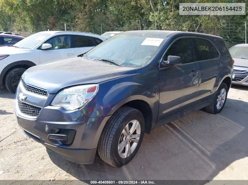 2GNALBEK2D6154425 2013 Chevrolet Equinox Ls