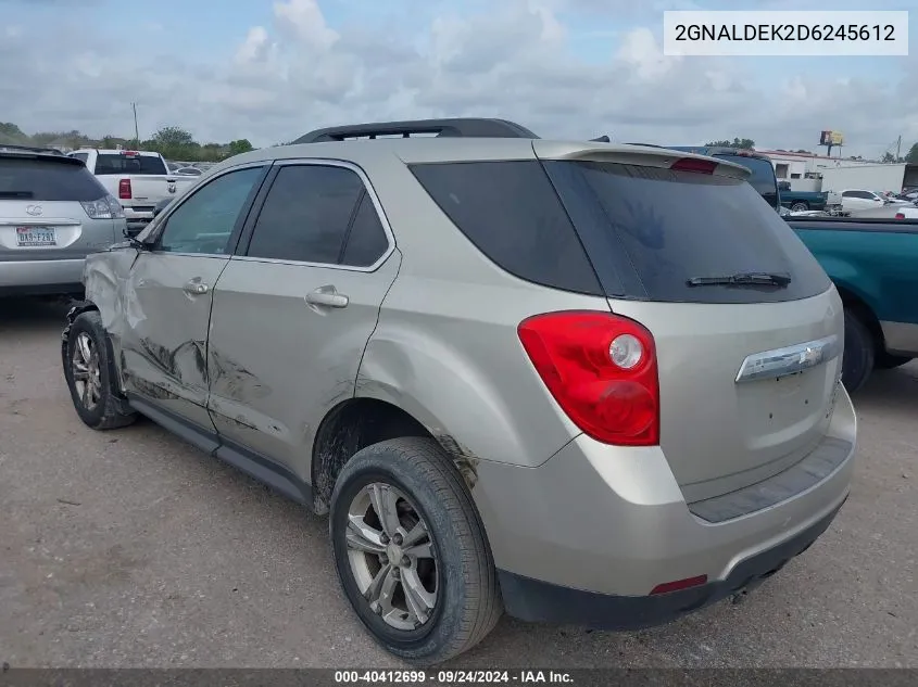 2GNALDEK2D6245612 2013 Chevrolet Equinox Lt