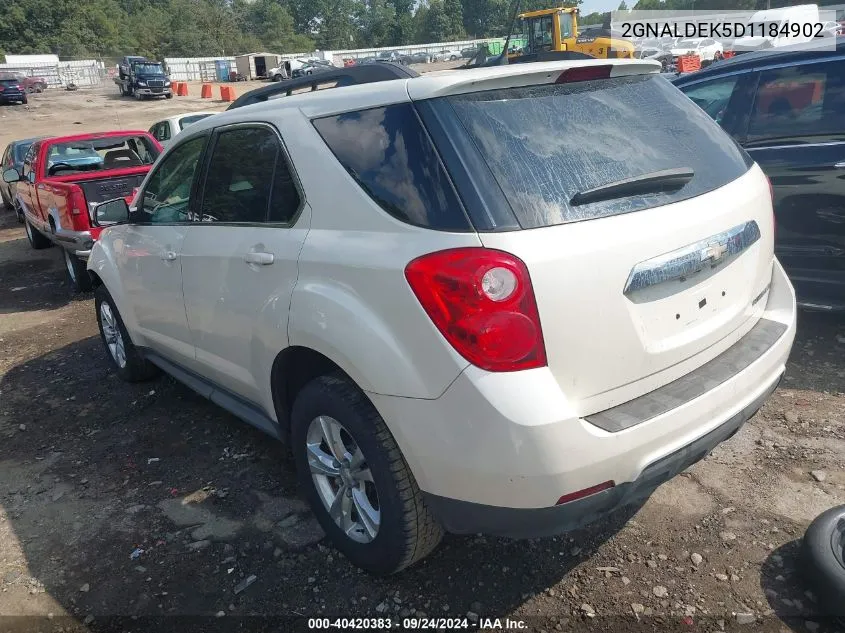 2GNALDEK5D1184902 2013 Chevrolet Equinox 1Lt