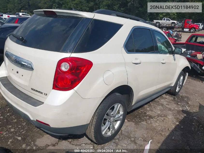 2GNALDEK5D1184902 2013 Chevrolet Equinox 1Lt