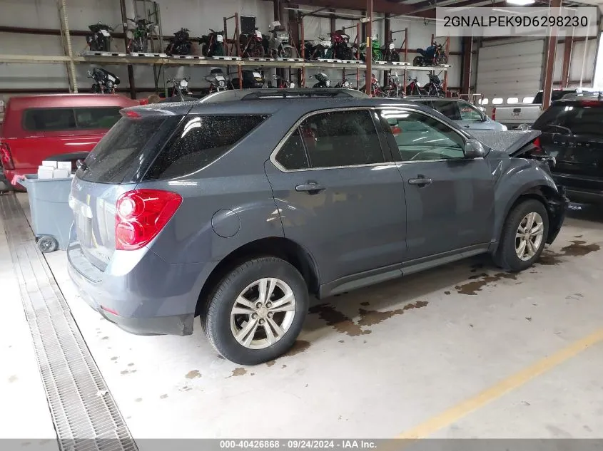 2013 Chevrolet Equinox 2Lt VIN: 2GNALPEK9D6298230 Lot: 40426868