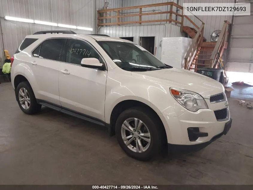 2013 Chevrolet Equinox Lt VIN: 1GNFLEEK7DZ129693 Lot: 40427714