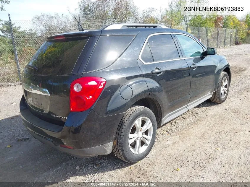 2013 Chevrolet Equinox Lt VIN: 2GNFLNEK8D6193883 Lot: 40431147