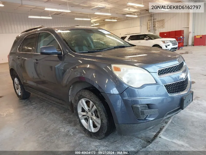 2013 Chevrolet Equinox 1Lt VIN: 2GNALDEK8D6162797 Lot: 40434173