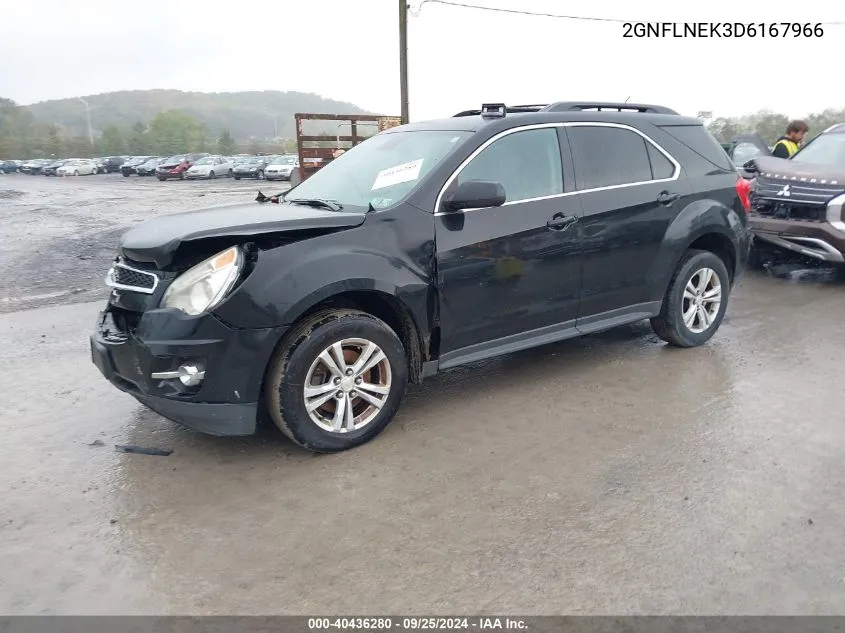 2013 Chevrolet Equinox 2Lt VIN: 2GNFLNEK3D6167966 Lot: 40436280