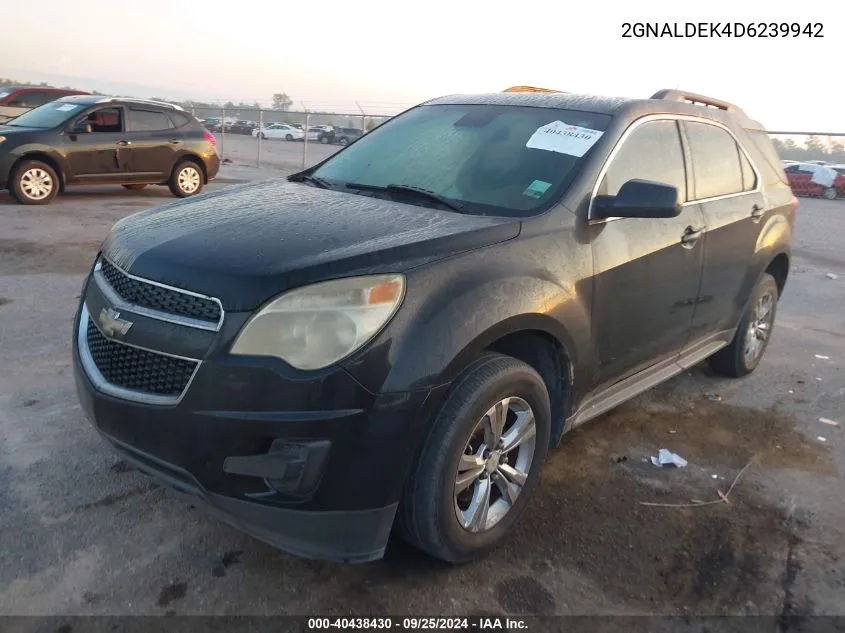 2013 Chevrolet Equinox 1Lt VIN: 2GNALDEK4D6239942 Lot: 40438430