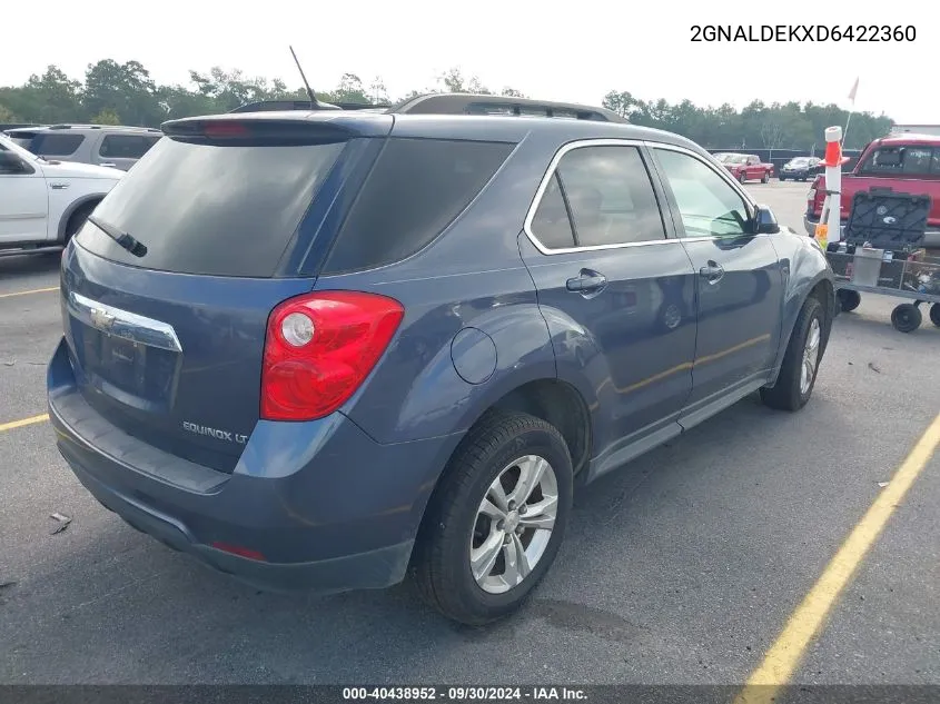 2GNALDEKXD6422360 2013 Chevrolet Equinox 1Lt