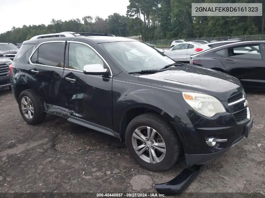 2013 Chevrolet Equinox Ltz VIN: 2GNALFEK8D6161323 Lot: 40440857