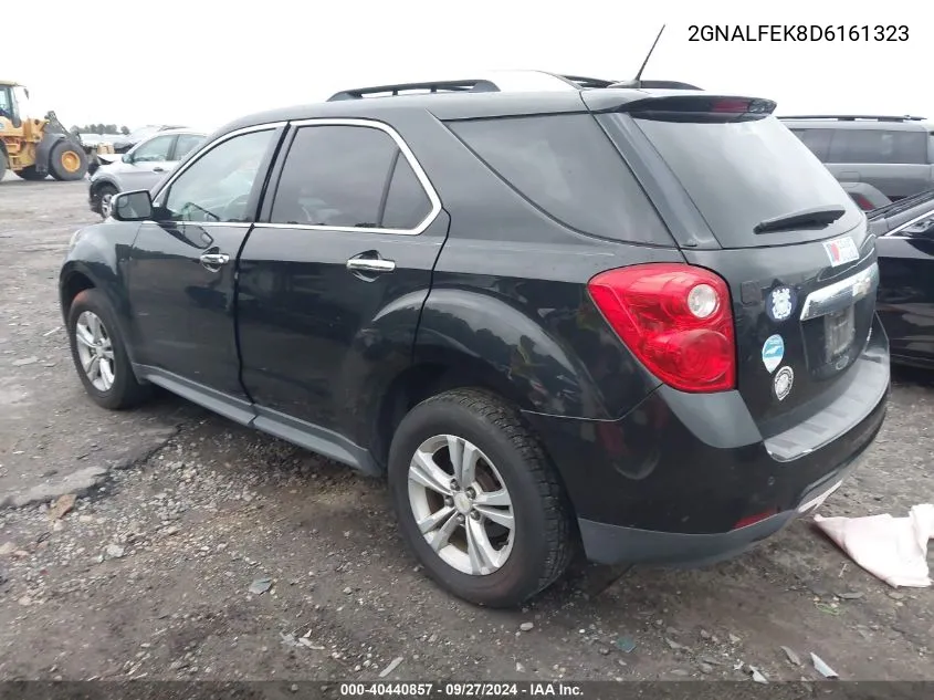 2GNALFEK8D6161323 2013 Chevrolet Equinox Ltz