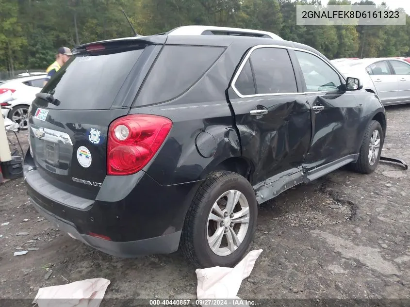 2013 Chevrolet Equinox Ltz VIN: 2GNALFEK8D6161323 Lot: 40440857