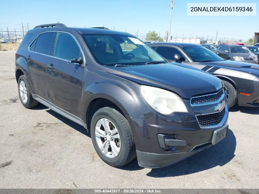 2GNALDEK4D6159346 2013 Chevrolet Equinox 1Lt