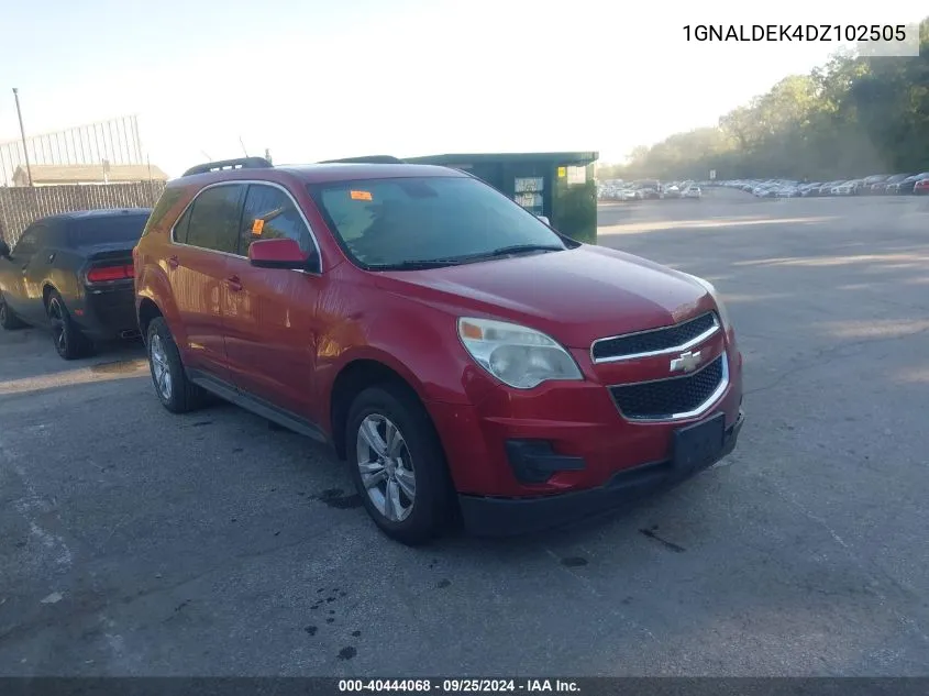 1GNALDEK4DZ102505 2013 Chevrolet Equinox 1Lt