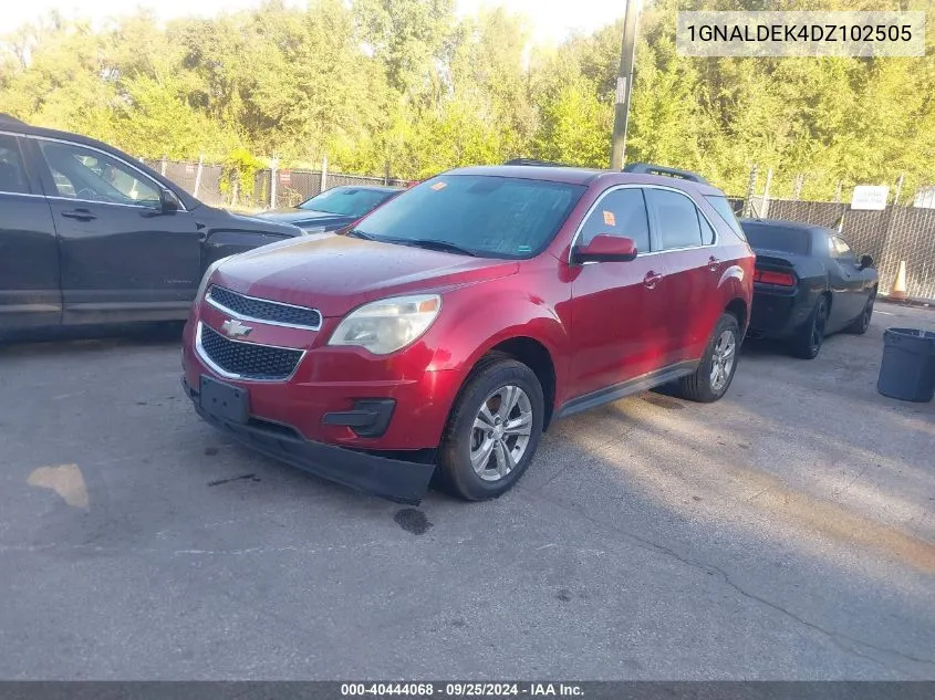 1GNALDEK4DZ102505 2013 Chevrolet Equinox 1Lt