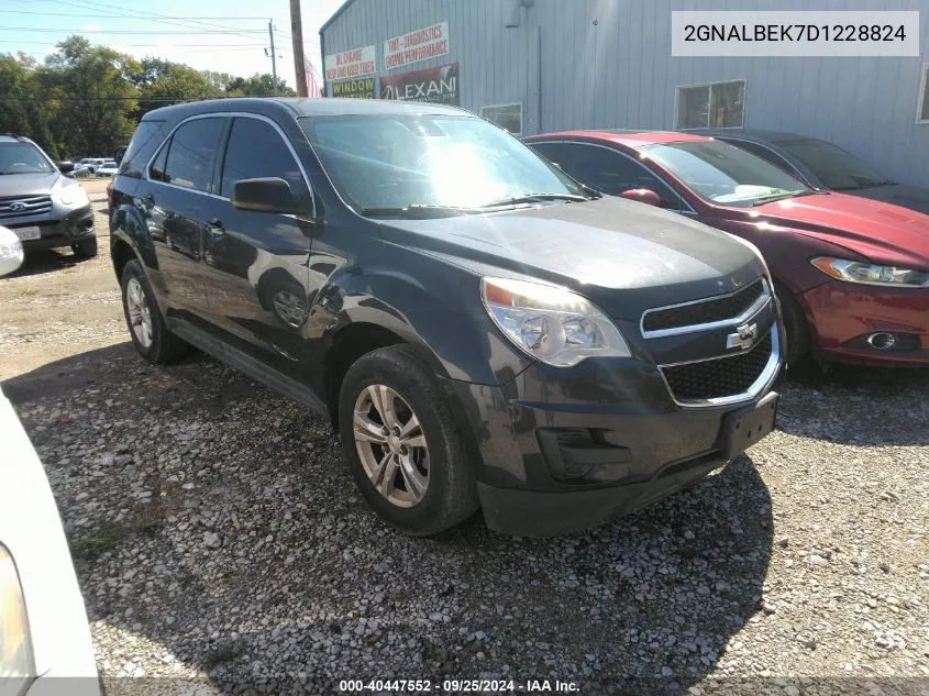 2013 Chevrolet Equinox Ls VIN: 2GNALBEK7D1228824 Lot: 40447552