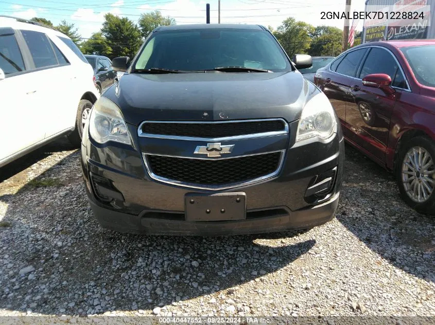 2013 Chevrolet Equinox Ls VIN: 2GNALBEK7D1228824 Lot: 40447552