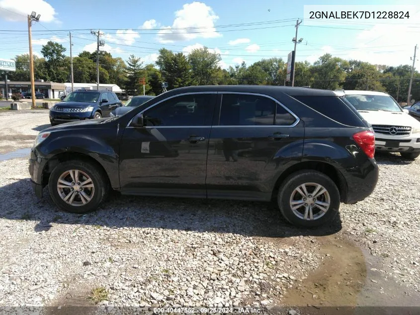 2013 Chevrolet Equinox Ls VIN: 2GNALBEK7D1228824 Lot: 40447552