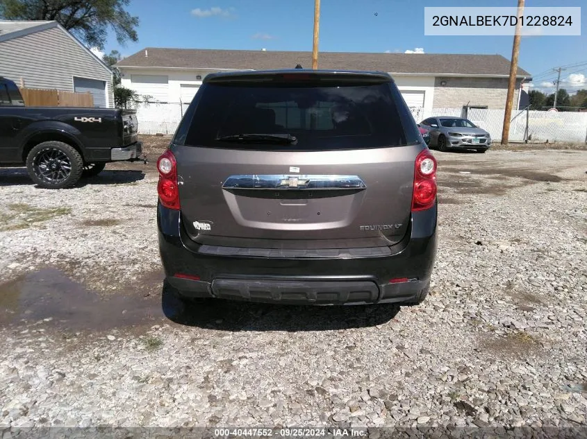 2013 Chevrolet Equinox Ls VIN: 2GNALBEK7D1228824 Lot: 40447552