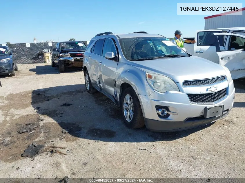 2013 Chevrolet Equinox 2Lt VIN: 1GNALPEK3DZ127445 Lot: 40452037