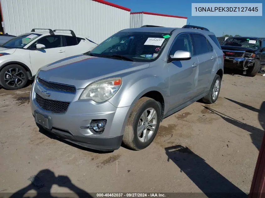 2013 Chevrolet Equinox 2Lt VIN: 1GNALPEK3DZ127445 Lot: 40452037