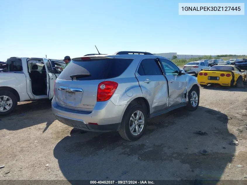 2013 Chevrolet Equinox 2Lt VIN: 1GNALPEK3DZ127445 Lot: 40452037