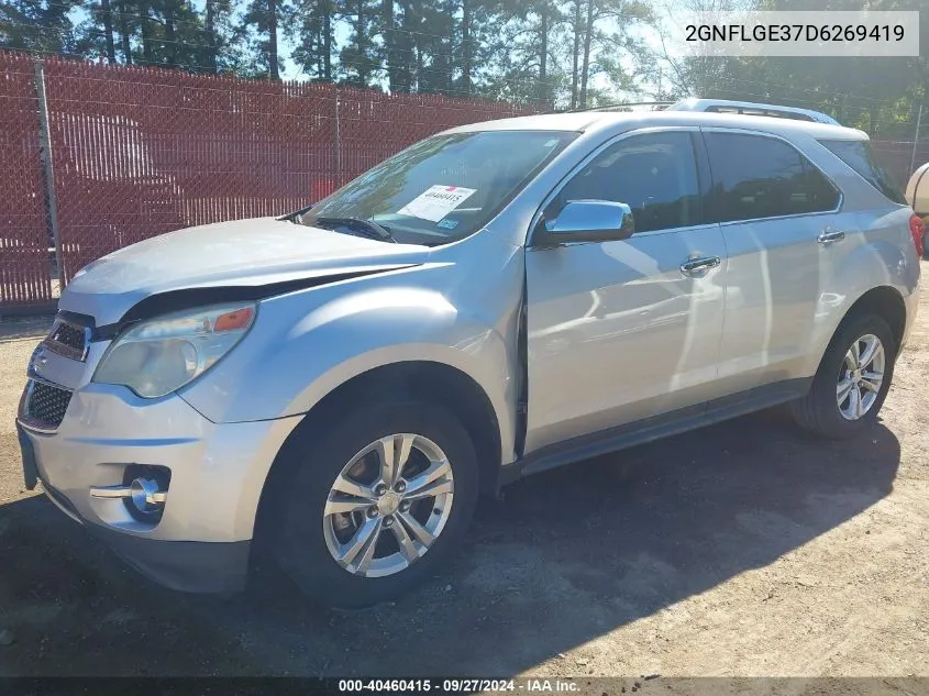 2GNFLGE37D6269419 2013 Chevrolet Equinox Ltz