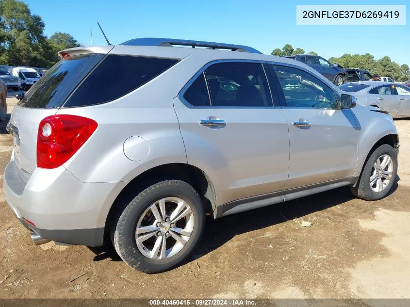 2GNFLGE37D6269419 2013 Chevrolet Equinox Ltz