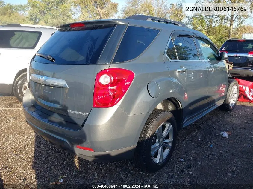 2013 Chevrolet Equinox 1Lt VIN: 2GNALDEK0D6146769 Lot: 40460647