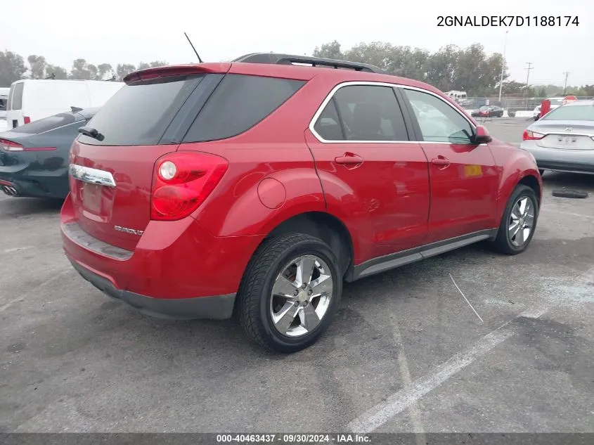 2GNALDEK7D1188174 2013 Chevrolet Equinox 1Lt