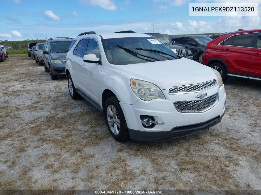 2013 Chevrolet Equinox 2Lt VIN: 1GNALPEK9DZ113520 Lot: 40469770