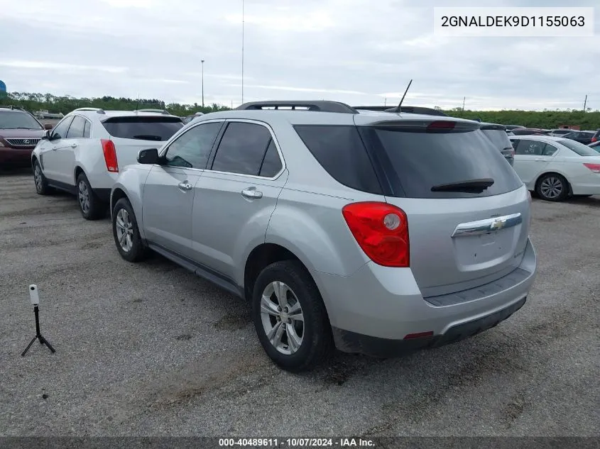 2GNALDEK9D1155063 2013 Chevrolet Equinox Lt