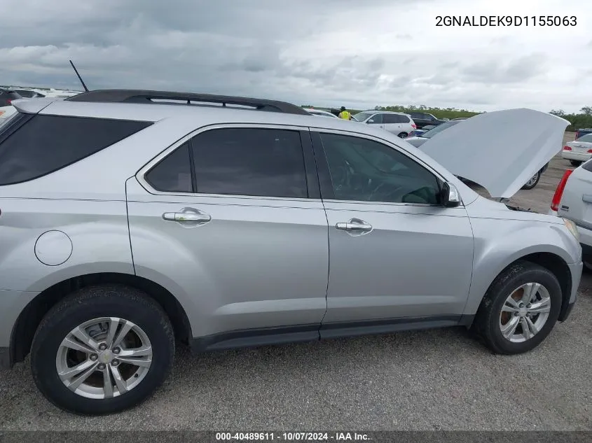 2GNALDEK9D1155063 2013 Chevrolet Equinox Lt