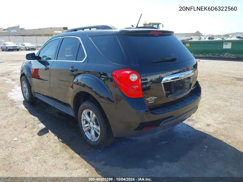 2GNFLNEK6D6322560 2013 Chevrolet Equinox 2Lt