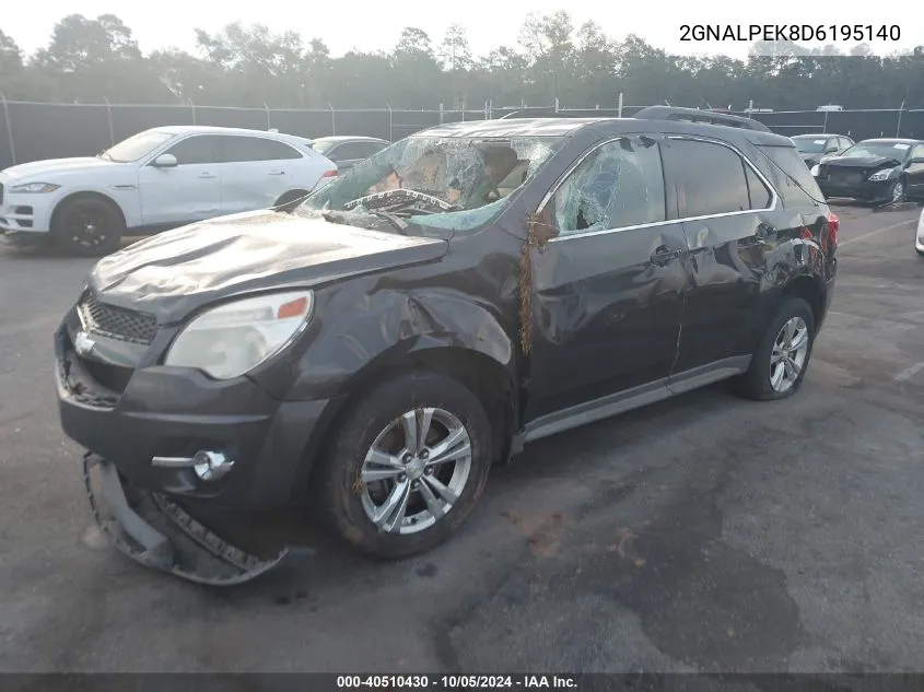 2GNALPEK8D6195140 2013 Chevrolet Equinox 2Lt