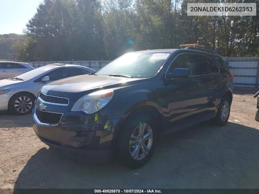 2GNALDEK1D6262353 2013 Chevrolet Equinox 1Lt