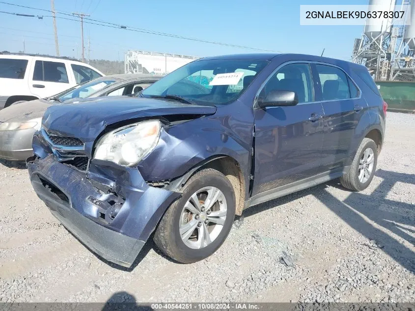 2GNALBEK9D6378307 2013 Chevrolet Equinox Ls