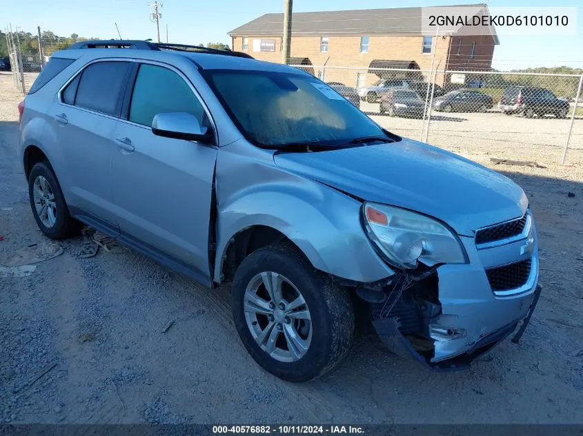 2013 Chevrolet Equinox 1Lt VIN: 2GNALDEK0D6101010 Lot: 40576882