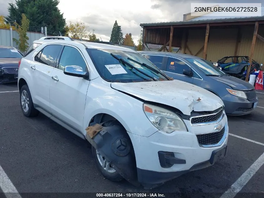 2013 Chevrolet Equinox Ltz VIN: 2GNFLGEK6D6272528 Lot: 40637254