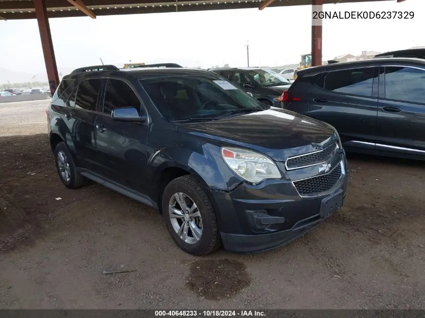 2013 Chevrolet Equinox 1Lt VIN: 2GNALDEK0D6237329 Lot: 40648233