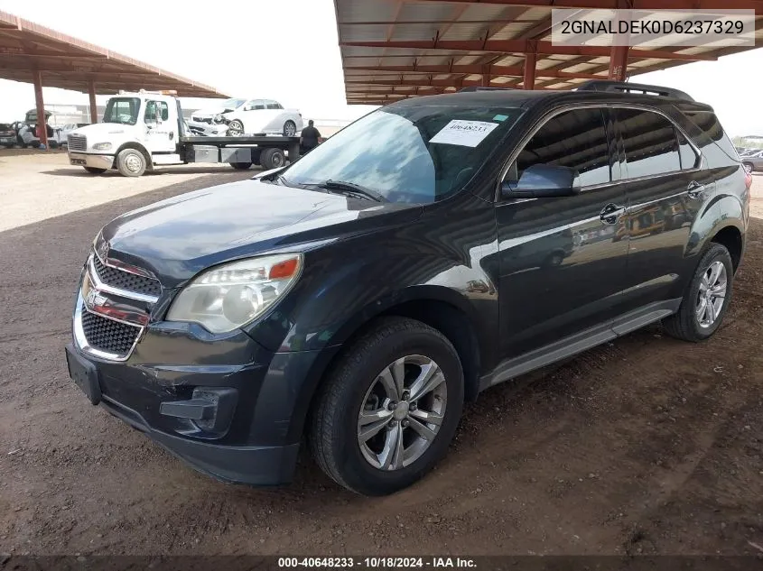 2013 Chevrolet Equinox 1Lt VIN: 2GNALDEK0D6237329 Lot: 40648233