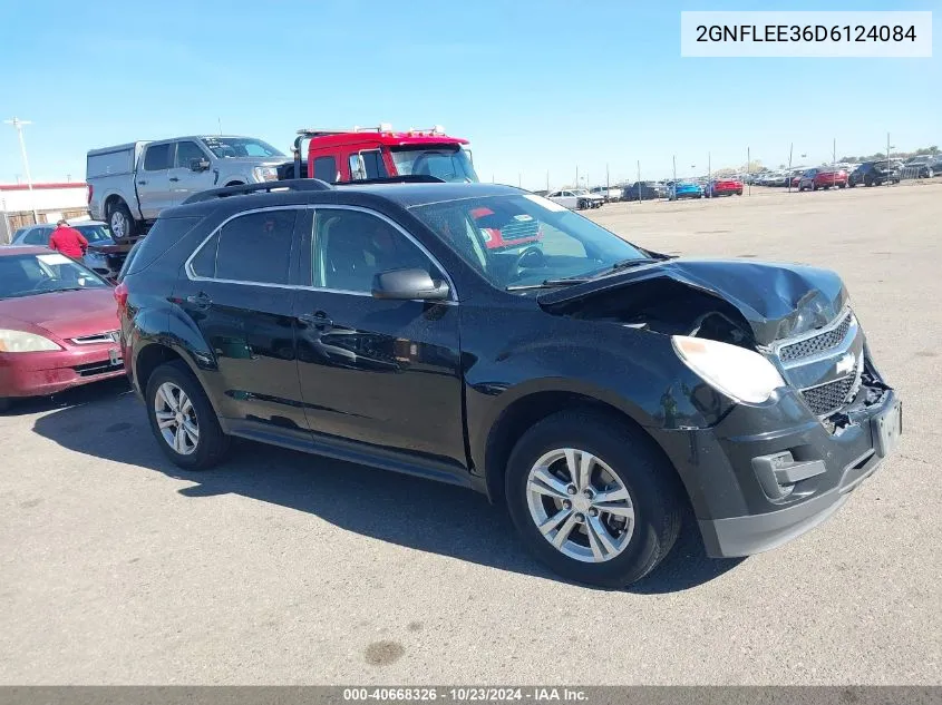 2013 Chevrolet Equinox 1Lt VIN: 2GNFLEE36D6124084 Lot: 40668326