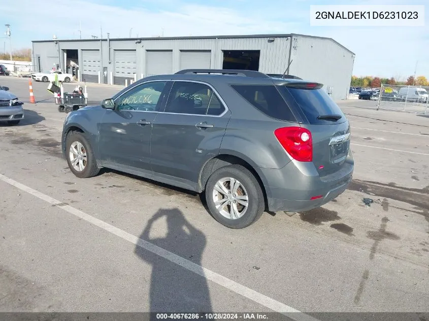 2013 Chevrolet Equinox 1Lt VIN: 2GNALDEK1D6231023 Lot: 40676286